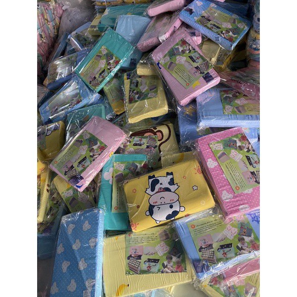 Gối cao su non cho bé [Siêu mềm, an toàn]  vỏ cotton 100%, ruột cao su non nhân tạo siêu mềm