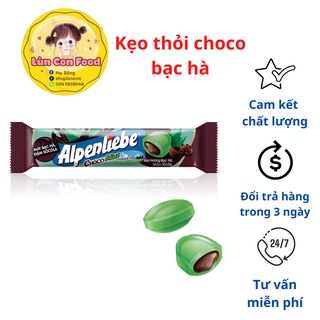 Kẹo alpenliebe ❤freeship❤ kẹo socola bạc hà thỏi 9 viên - Lùn Con Food