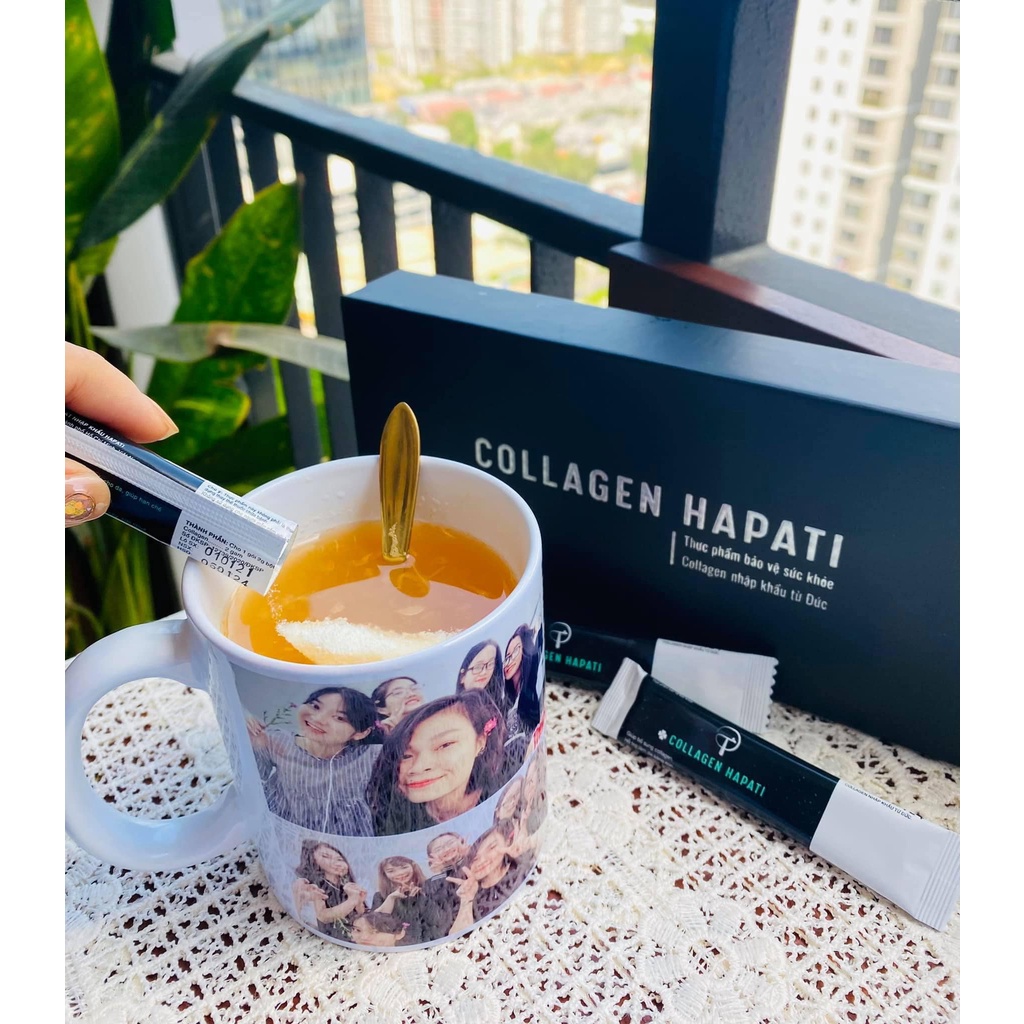 COLLAGEN HAPATI NGUYÊN CHẤT NHẬP KHẨU TỪ ĐỨC HỘP 24 GÓI