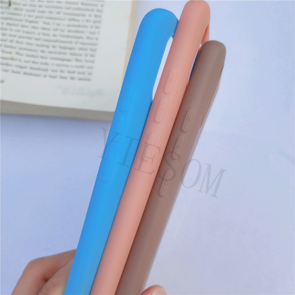 Ốp Điện Thoại TPU Silicone Dẻo Mờ Màu Kẹo Ngọt Đơn Giản Cho Samsung Galaxy A12 A22 A42