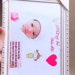 KHUNG GỖ MẶT KÍNH SIZE 20:30 LOẠI 1