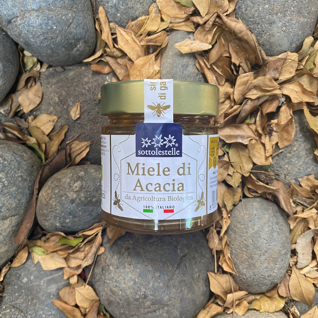 Mật ong hoa keo Acacia  hữu cơ Sottolestelle 280g