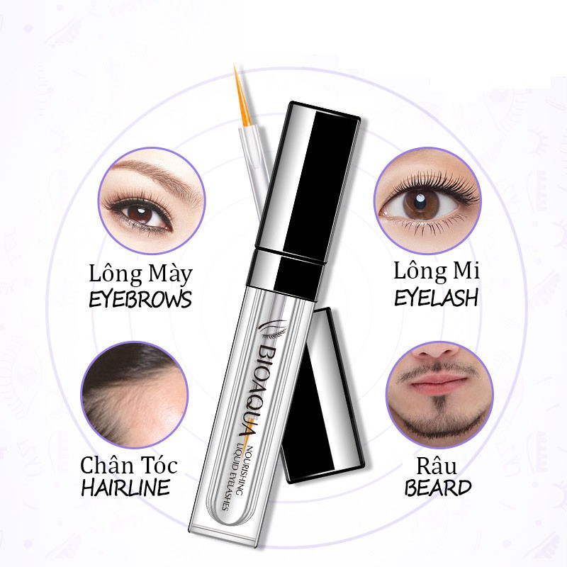 Serum dưỡng mi Bioaqua dài và dày Nourishing Liquid Eyelashes Bioaqua - Sarah Beaute MP01