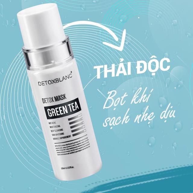 MẶT NẠ THẢI ĐỘC TRẮNG DA DETOX BLANC (cam kết CHÍNH HÃNG)