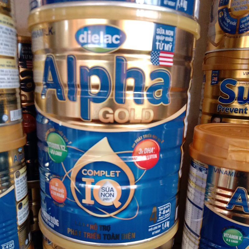 ALPHA GOLD 4 1,4kg dành cho trẻ từ 2-6 tuổi + kèm quà