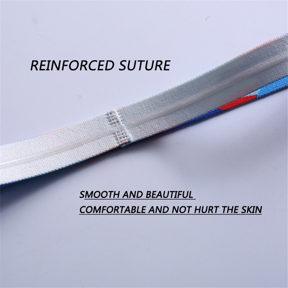 Băng đô co giãn chống trượt cho tập thể thao tùy chọn họa tiết