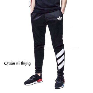 Quần nỉ thể thao nam chất nỉ bông dày đẹp