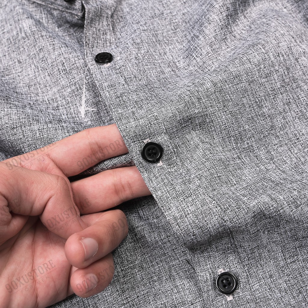 Áo Sơ Mi Nam dài tay vải đũi kiểu dáng Hàn Quốc , mát mẻ , trẻ trung , năng động | BigBuy360 - bigbuy360.vn