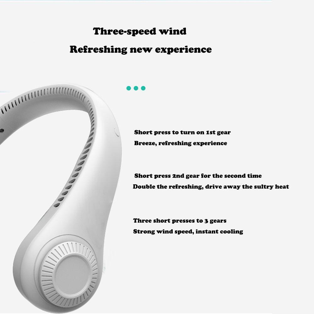 Quạt Không Cánh Xoay 360 Độ Tiện Dụng° Quạt Mini Không Mùi Siêu Mạnh