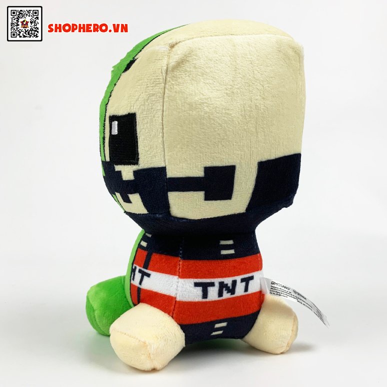 Gấu bông minecraft creeper anatomy chibi