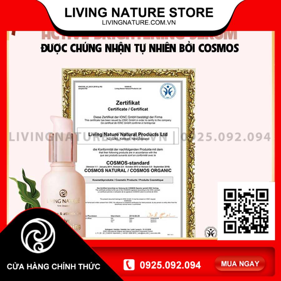 [Official Store] Serum dưỡng sáng da Living Nature Active Brightening Serum 30ml