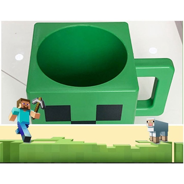 Cốc đựng nước nhân vật Creeper Minecraft chính hãng cực đẹp