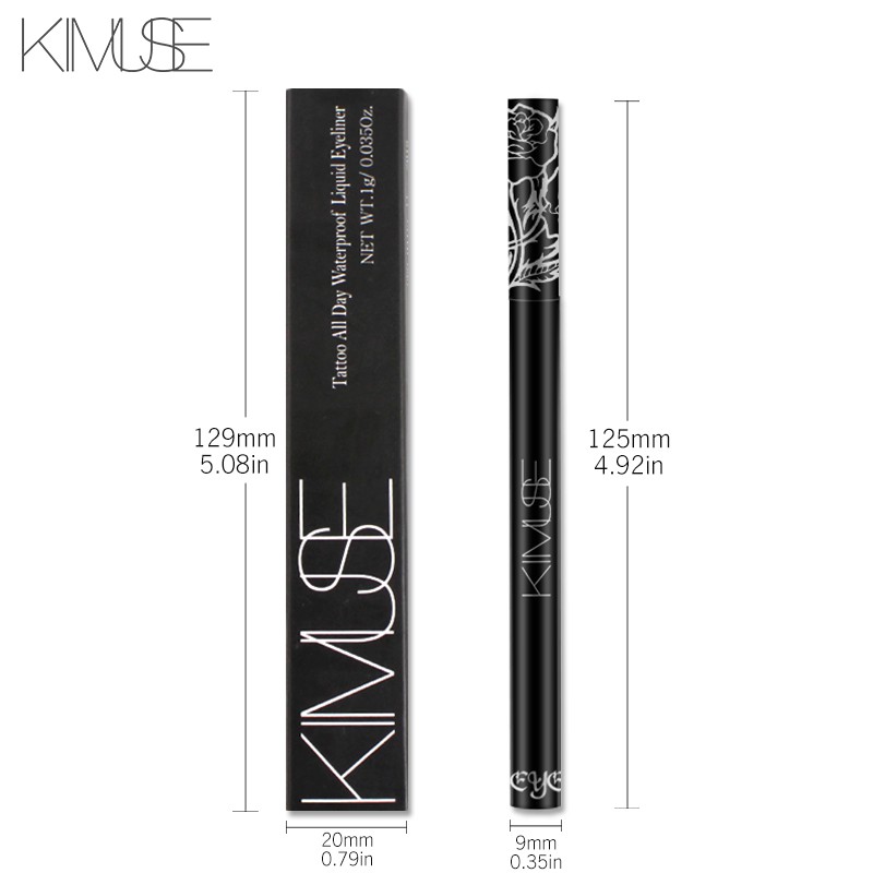 Bút kẻ mắt KIMUSE bền màu lâu trôi chống thấm nước dễ dàng thao tác | BigBuy360 - bigbuy360.vn