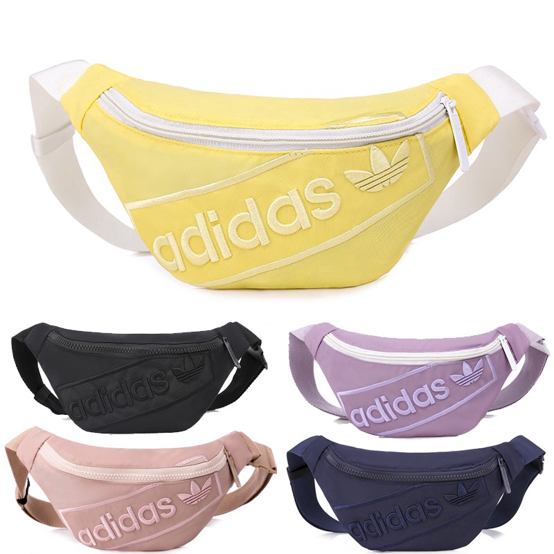 Túi đeo chéo thêu logo Adidas thời trang thể thao cho nam và nữ