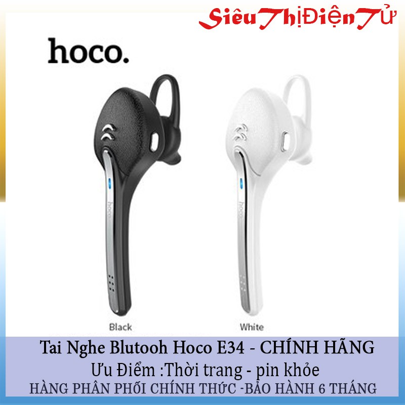 Tai nghe Bluetooth Hoco E34