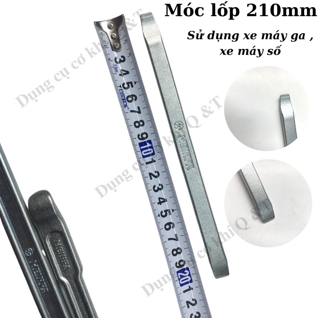 Móc lốp xe máy , Móc lốp xe đạp ,xe ga,  xe số chiều dài 200mm 210mm 300mm chính hãng meinfa