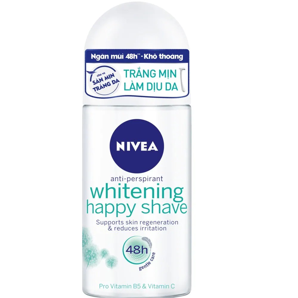 Lăn ngăn mùi Nivea trắng mịn làm dịu da