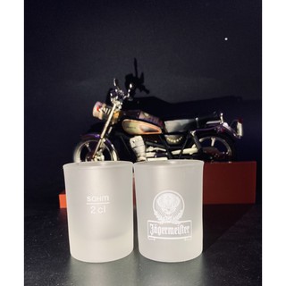 Ly shot uống rượu jager logo mới