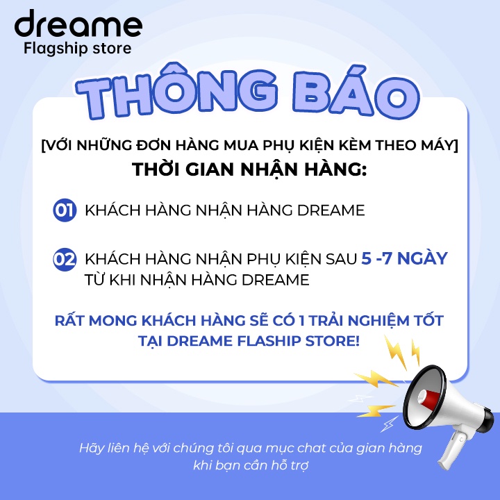 Phụ kiện thay thế dành cho Dreame H11 - Phụ Kiện Chính hãng