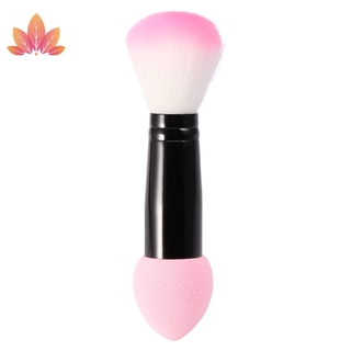 [Hàng mới về] Cọ trang điểm má hồng hai đầu kiểu sợi nylon và mút