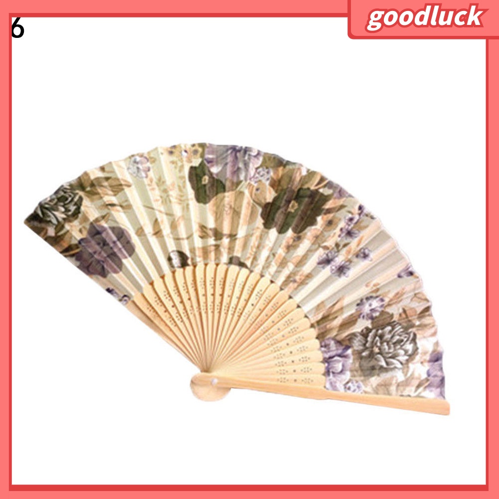 Quạt cầm tay bằng tre phong cách Trung Hoa cổ điển