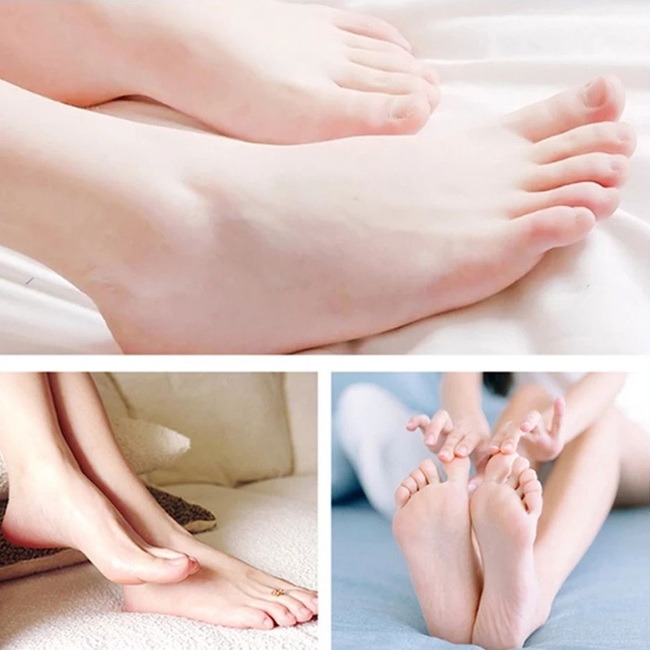 1 Cặp Mặt Nạ Chân Từ Sữa Lạc Đà Dưỡng Ẩm Tẩy Tế Bào Chết Chống Nứt Nẻ