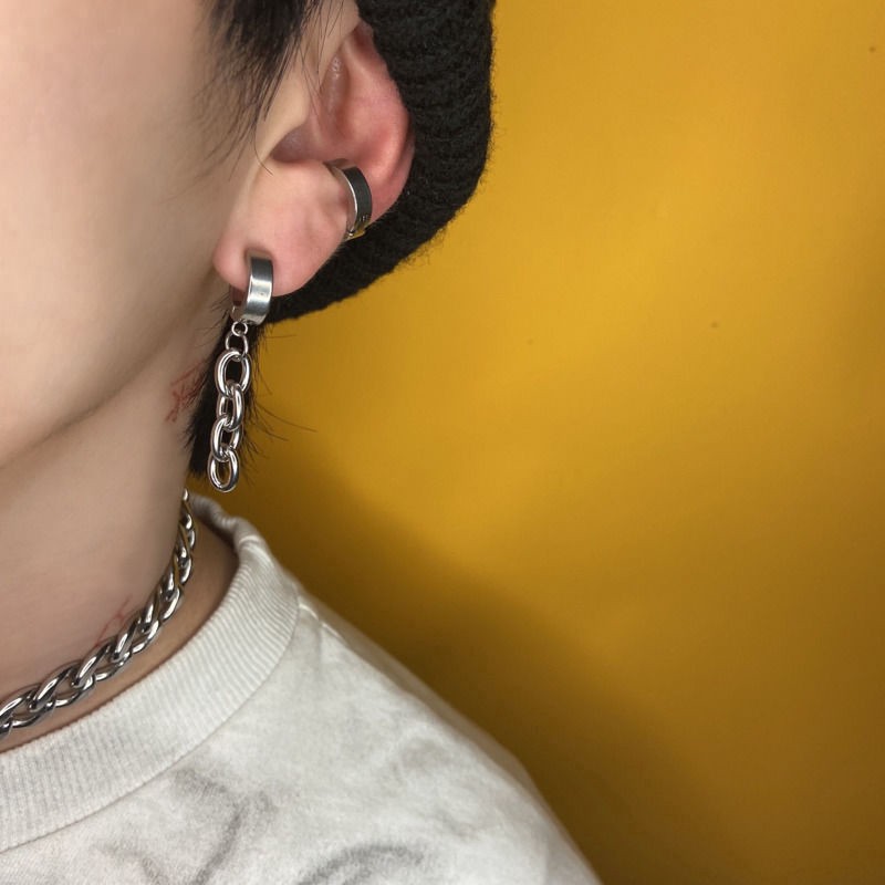 Khuyên Tai Dáng Dài 23079 Thời Trang Cá Tính Cho Nam Nữ