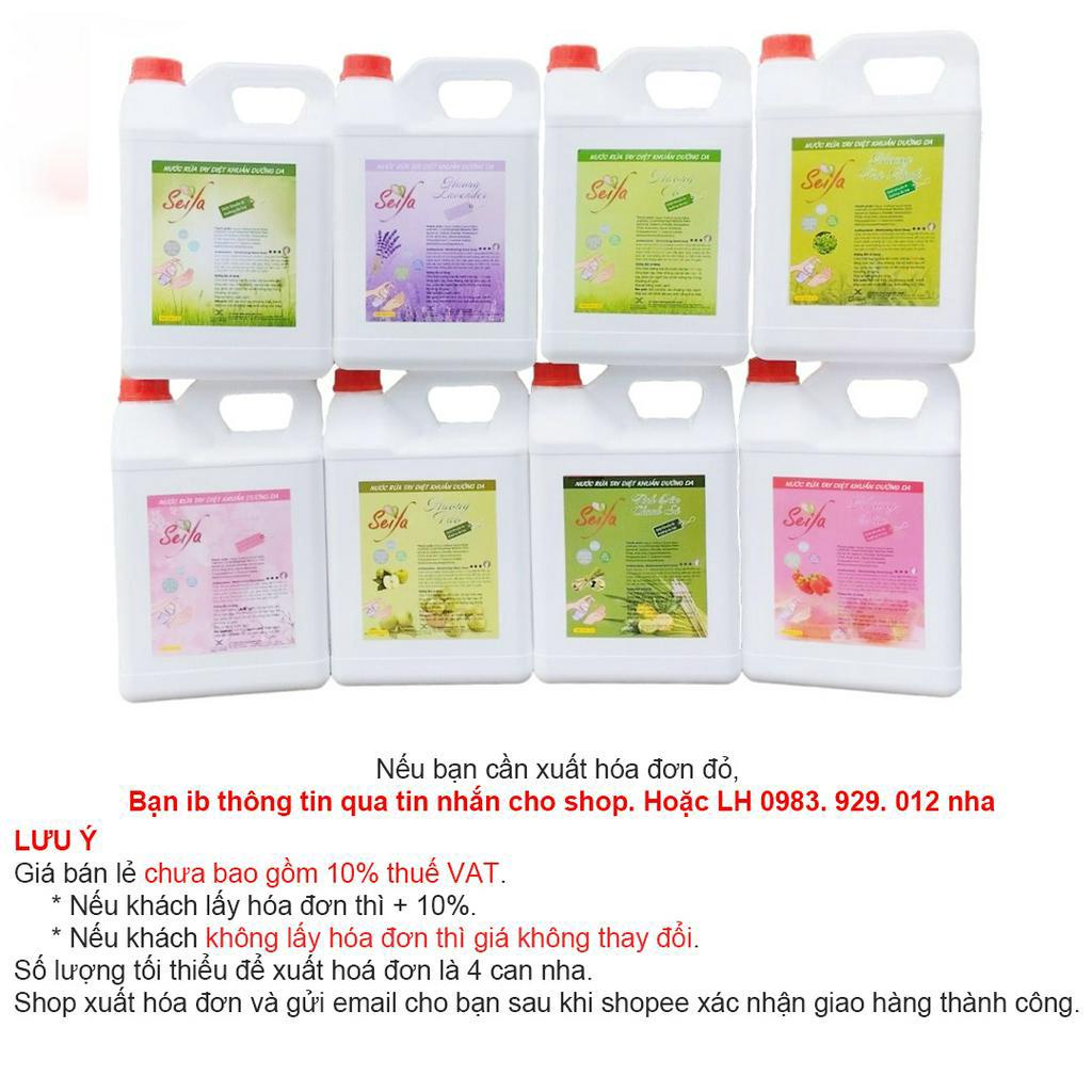 Nước Rửa Tay (xà phòng) diệt khuẩn Seifa 5 Lít