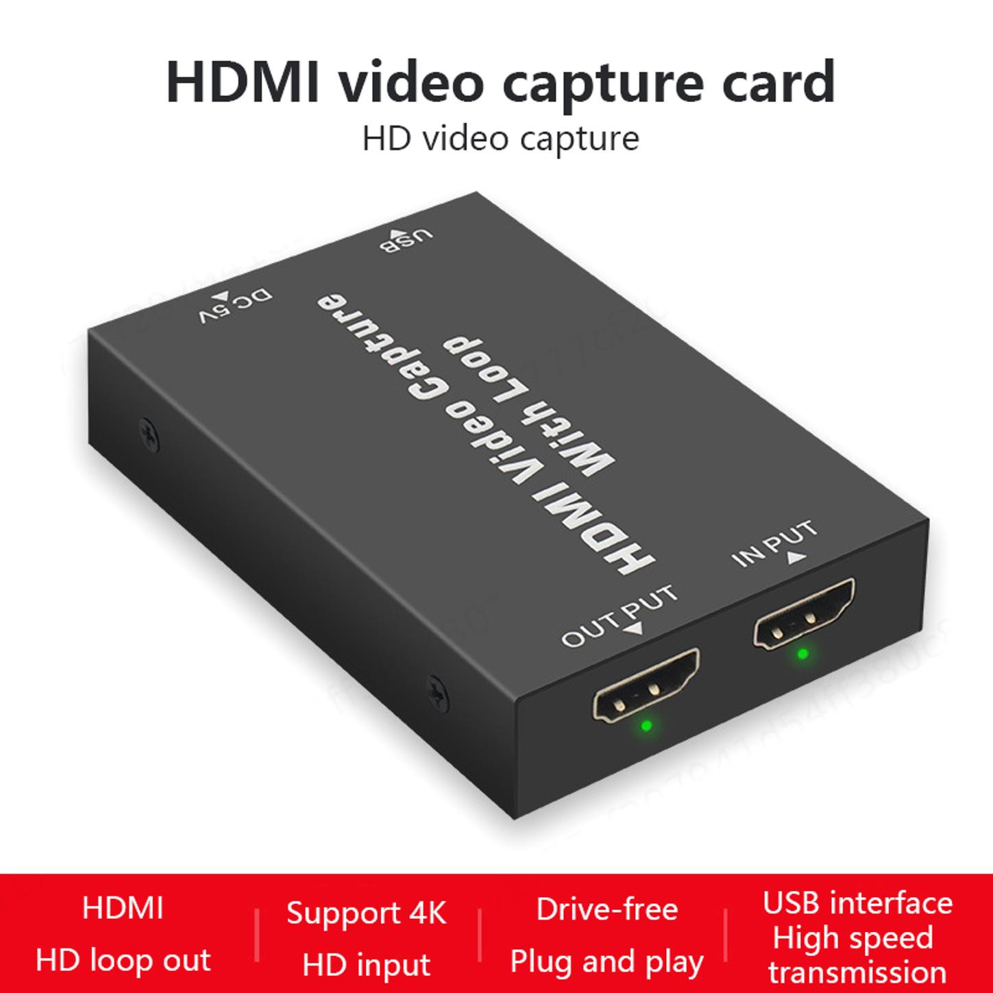 Hộp Thu Video Hdmi Usb 20 Cho Ps4 / Switch Dvd