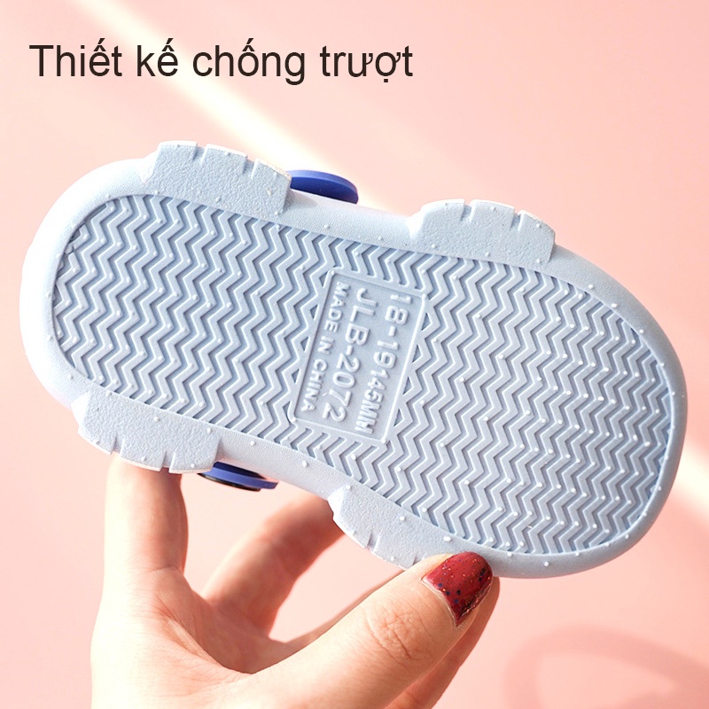 Dép Đi Trong Nhà Tắm Đế Mềm Chống Trượt Thiết Kế Hình con voi Hoạt Hình Phong Cách Hàn Quốc Cho Bé
