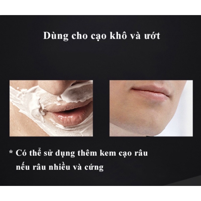 Máy cạo râu Phi líp 3 lưỡi tự mài S1050