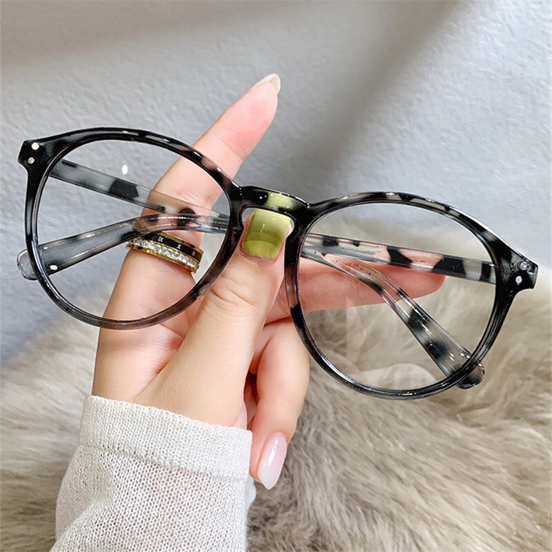 Gọng kính cận nam nữ CAMILA mắt tròn thời trang unisex Hàn Quốc C008