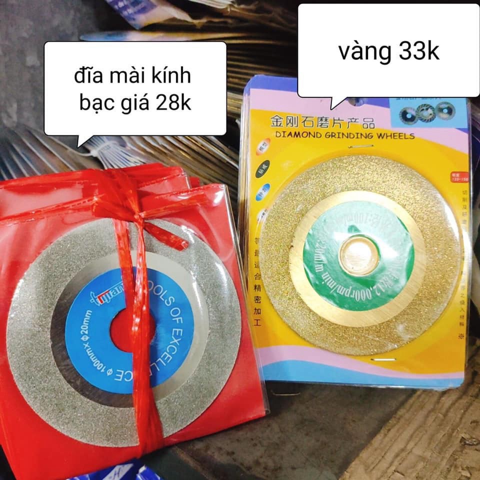 [Giá tốt] Đĩa mài kính kim loại size100