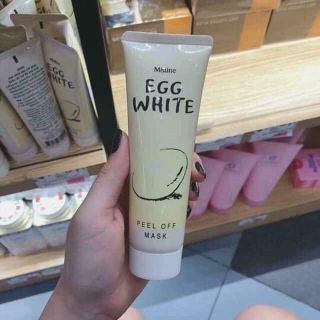 Lột mụn cám hút nhờn egg white peel off mistine mask