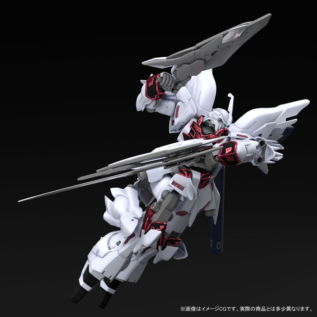 Mô Hình Gundam HG Sinanju Weiss P-Bandai 1/144 HGBF Build Fighters Đồ Chơi Lắp Ráp Anime Nhật