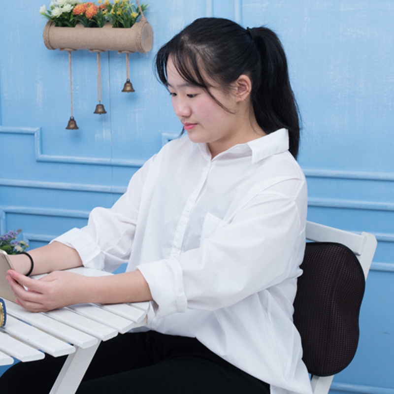 Gối Tựa Lưng Có Thể Điều Chỉnh Hỗ Trợ Dùng Cho Văn Phòng / Xe Hơi