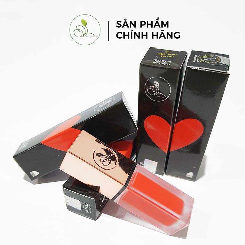 Son Môi Mini Garden Roses Matte Lipstick Siêu Mịn Lì 6ML PV1000 | Thế Giới Skin Care
