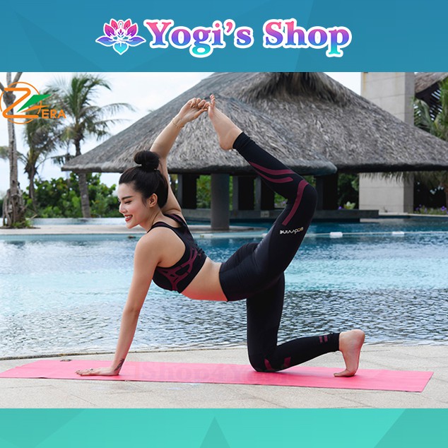 Thảm Yoga Du Lịch Gấp Gọn (Tặng Kèm Túi), Cao Su Chống Trượt, Mỏng 1mm | Zera Great Trip