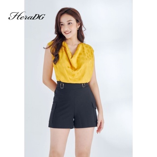 Áo sát nách lụa cổ đổ sát nách HeraDG - SAKBA006-S