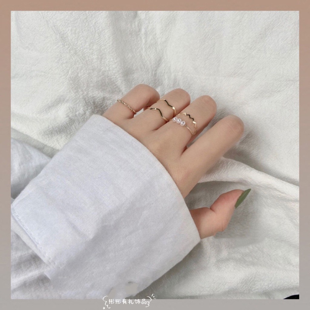 5 Nhẫn thiết kế đơn giản thời trang dành cho nữ
