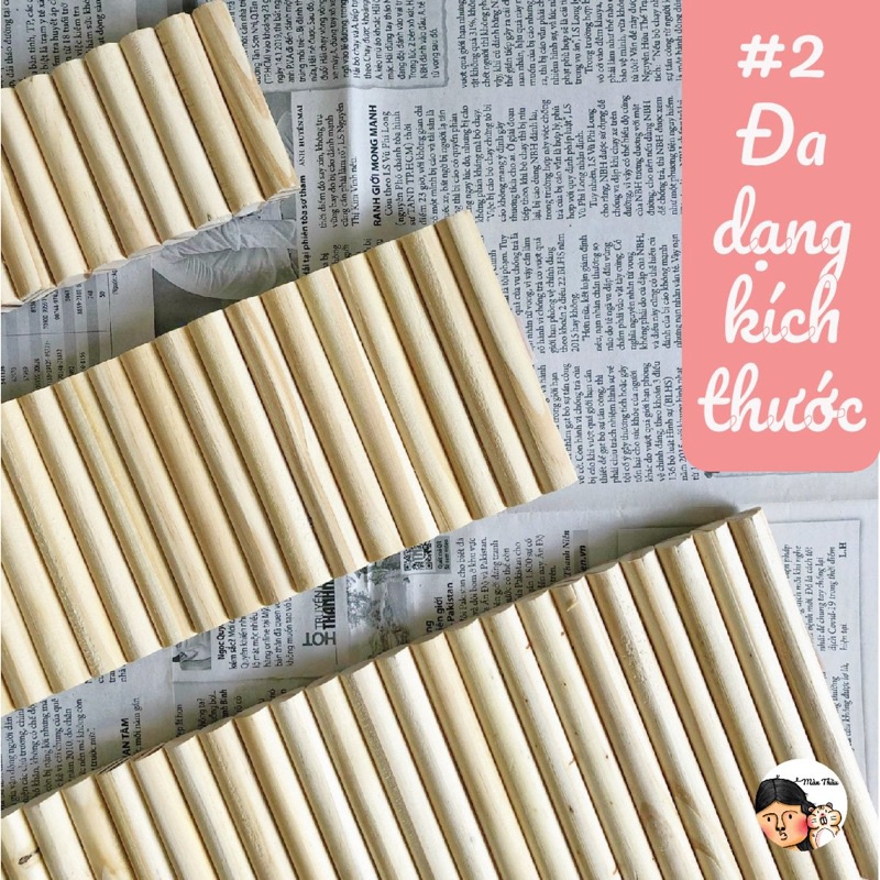 Thầu Thang Gỗ - Thang gỗ đủ kích thước dành cho Hamster