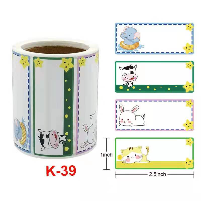 Bộ 200 cuộn giấy dán ghi tên cao cấp tiện dụng