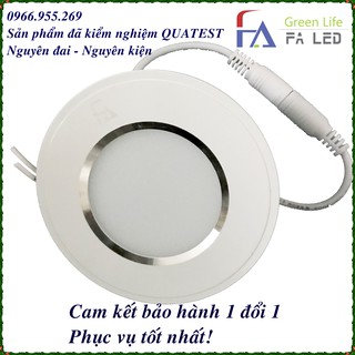 Bóng đèn led âm trần phi 90 downlight đế nhôm tản nhiệt, bảo hành 18 tháng, hàng công ty chính hãng