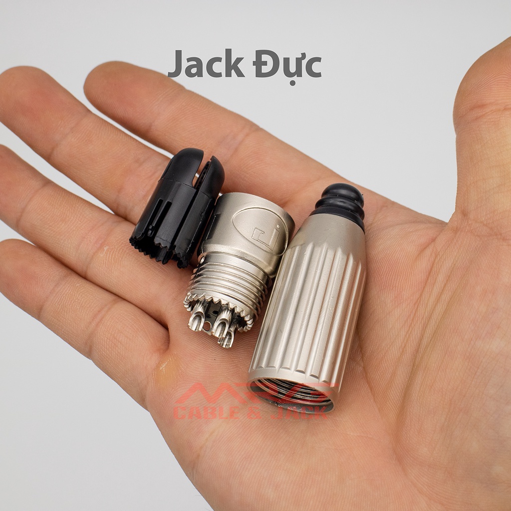 Cặp Jack Canon Đực Cái loại tốt hàn dây, giá 1 cặp