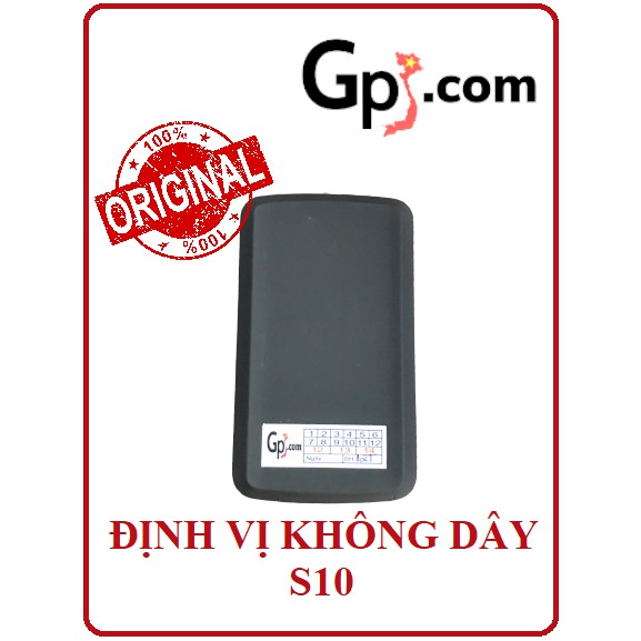 Định vị không dây S10 kích thước nhỏ gọn, giám sát ô tô xe máy thông minh 24/7 không cần lắp đặt