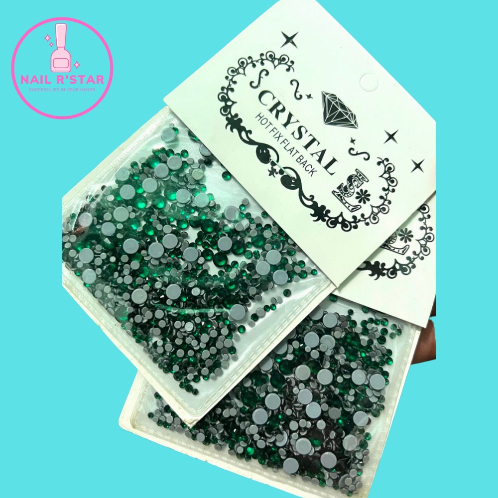 Đá Chân Bằng Trang Trí Móng - set 1200 viên/bịch cao cấp chuyên dụng cho ngành nail NAIL R’STAR