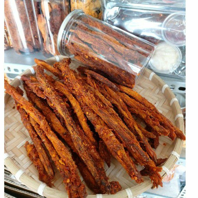 500GR Khô bò que cay mềm đặc biệt, bò cây loại ngon đặc sản