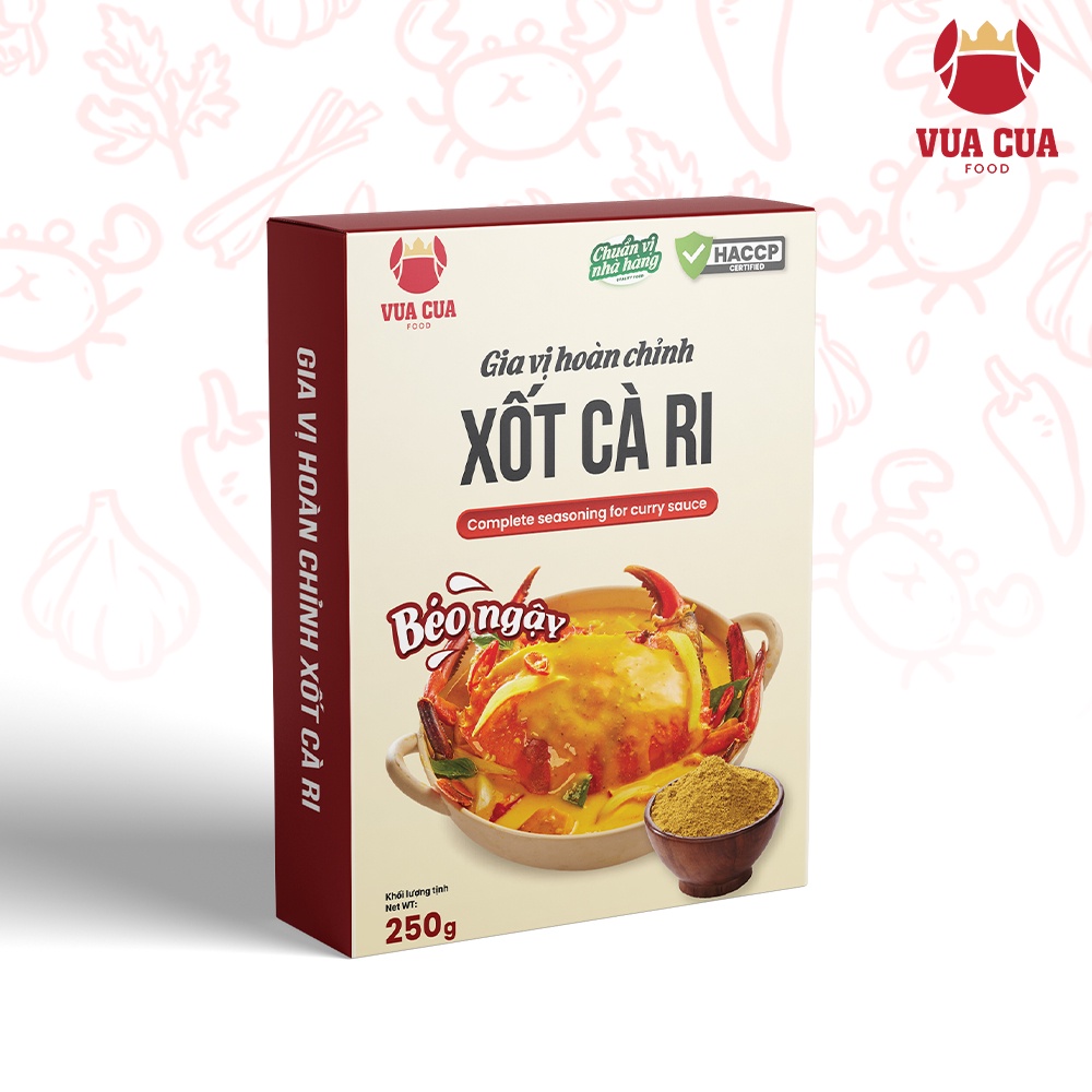 - Xốt Cà Ri Vua Cua 250g