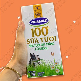 Sữa Tươi Tiệt Trùng Vinamilk 1 Lít