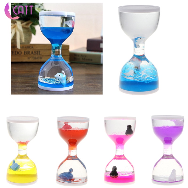 Đồng Hồ Cát Chuyển Động Dạng Lỏng Bong Bóng Dầu - Cảm Biến